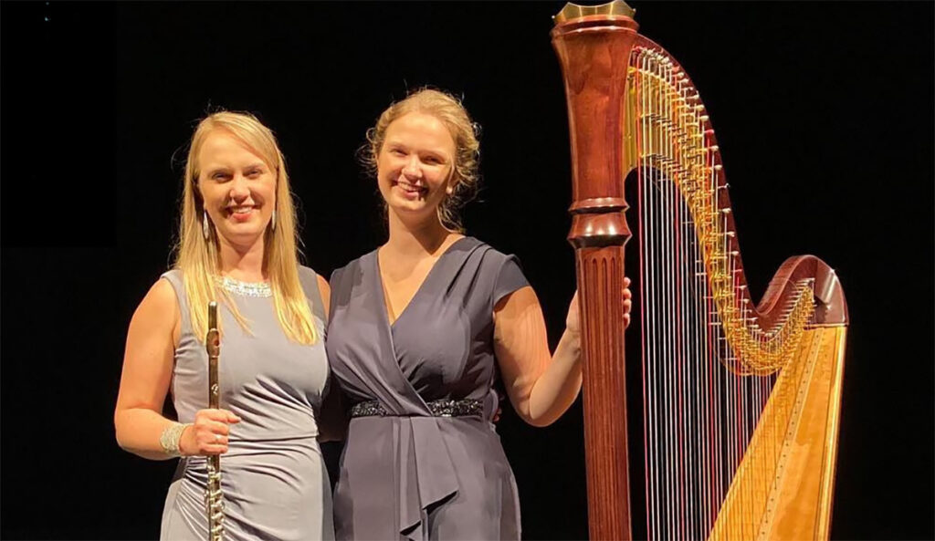 Melissa and Melanie Mashner, who perform as Angelus Duo, will be featured in the ASO's Summer Chamber Music Series on July 22.