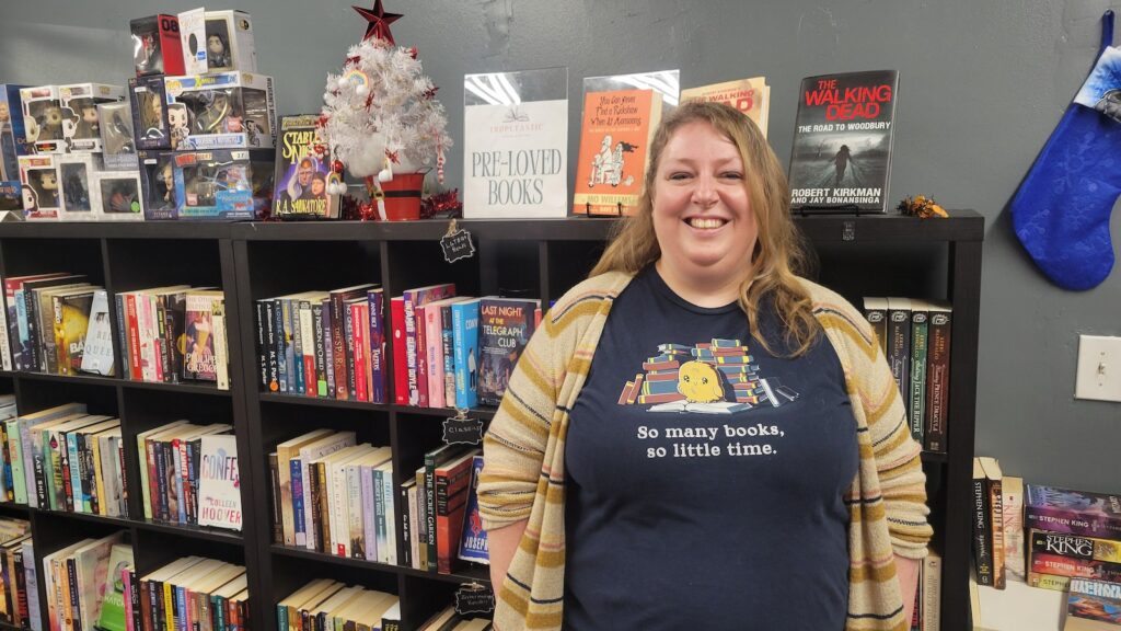 Julie Maurer is the owner of Tropetastic Books and Gifts, located inside Rad Raptor Comics at 209 N. Main St. in downtown Adrian.