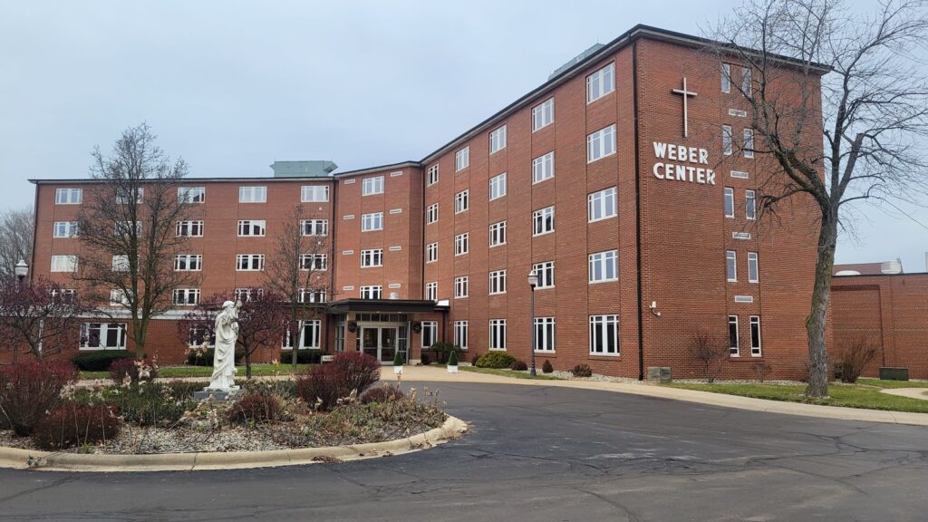 The Weber Center is located on the campus of the Adrian Dominican Sisters.
