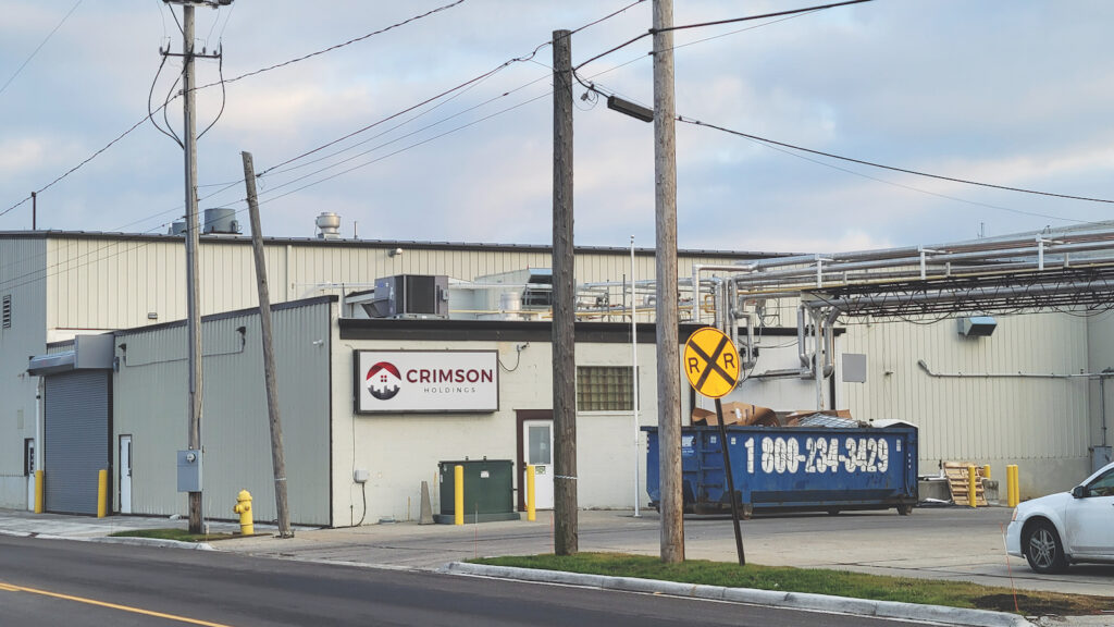 The Crimson Holdings facility on East Maumee Street.