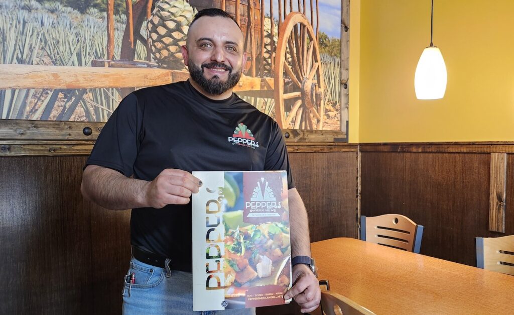 Marcos Garcia recently opened Peppers Mexican Grill in Blissfield. It’s his third location, after Milan and Tecumseh.