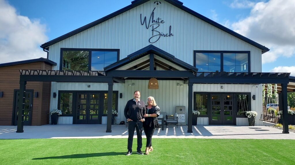 Pat and Amie Pelham recently opened the White Birch Wedding Barn and Event Center in the Irish Hills.