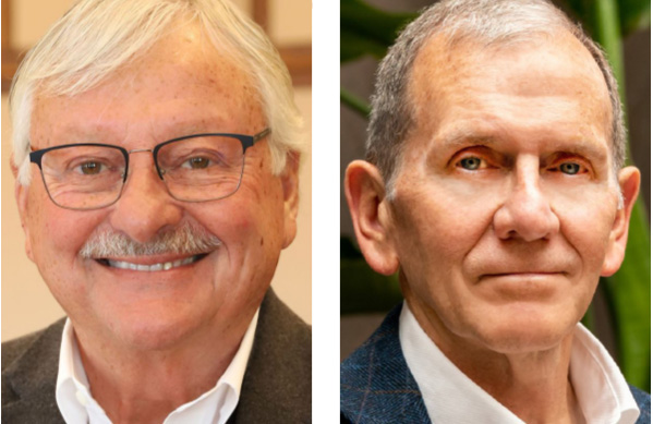 Lenawee County Commission District 9: Incumbent Republican James Van Doren (left) is being challenged by Democrat Jeff DiCenzo.