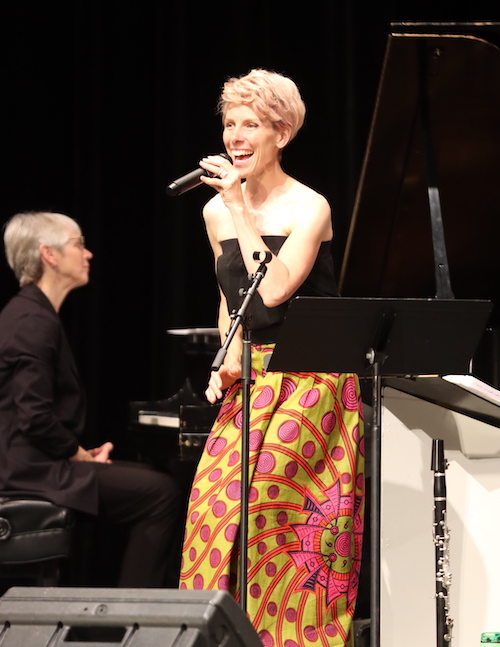 Sarah D’Angelo, pictured during a 2023 concert with the Adrian Symphony Orchestra, will perform with the ASO at this year’s holiday pops concert.