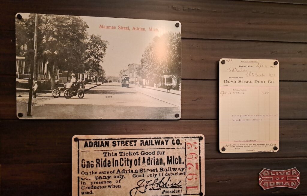 Much of the decor in Maumee Street Taproom + Kitchen draws inspiration from the streetcars that once ran down Maumee.