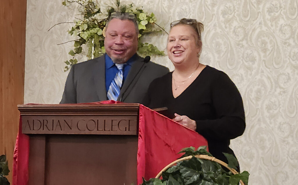 Teddy and Kasey White were recognized with the 2025 Community Service Award at the annual Dr. Martin Luther King Jr. Community Celebration on Jan. 20.