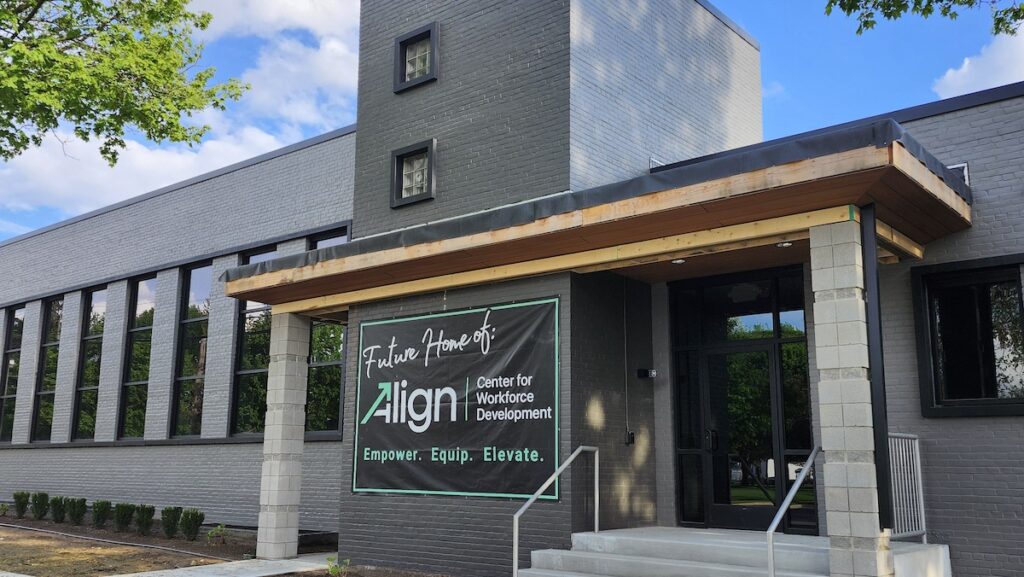 The Align Center for Workforce Development is slated to open in May.