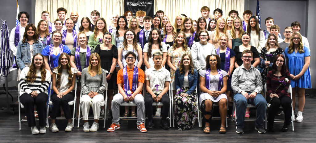 These morning LISD Tech Center students were recognized by the National Technical Honor Society on April 3.