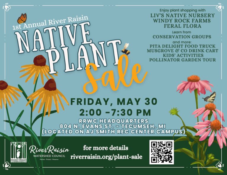 River Raisin Watershed Council to host native plant sale on May 30