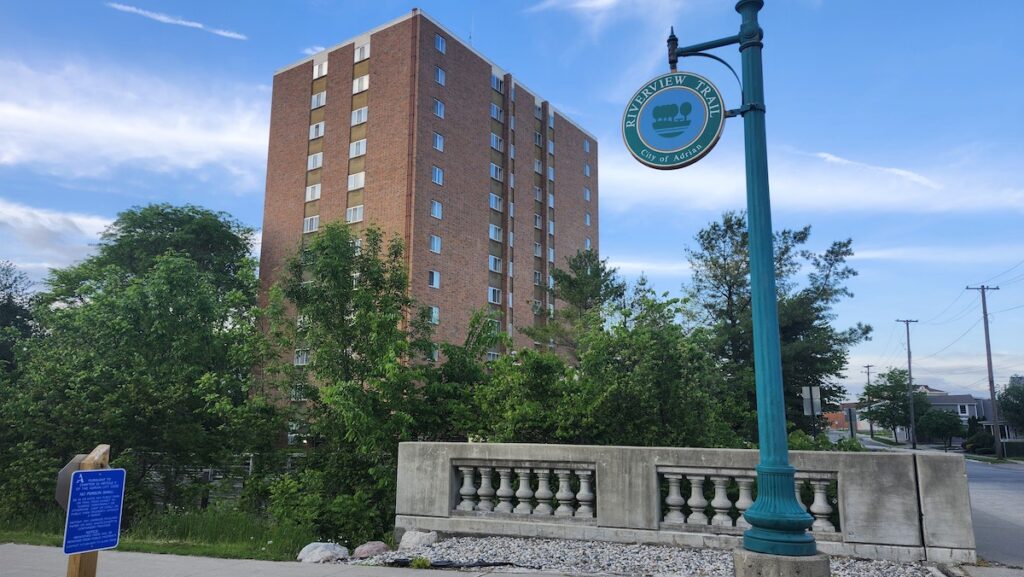 Riverview Terrace is at 400 College Ave.