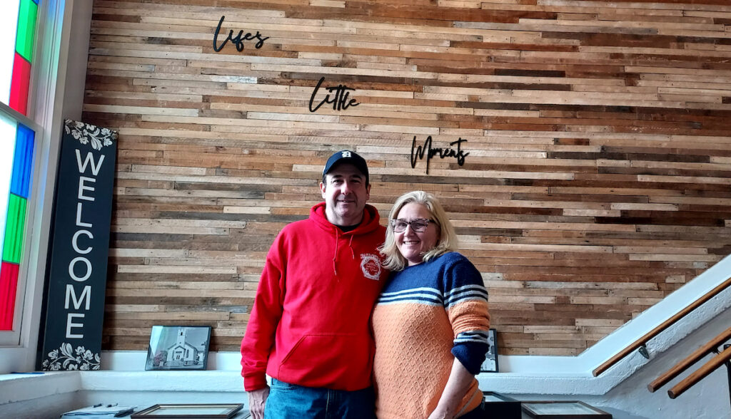 Brian and Dawn Wilcox of Blissfield are the owners of Lifes Little Moments Event Center.