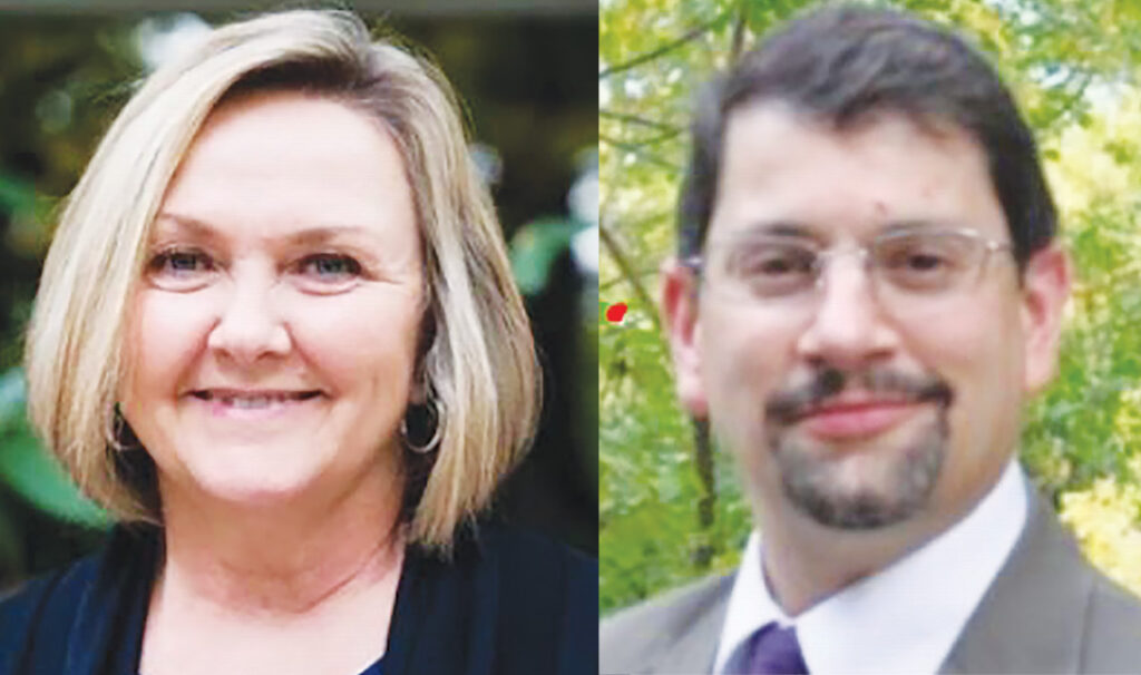 MSU Extension educators Vickie Pfeifer and Phil Tocco.