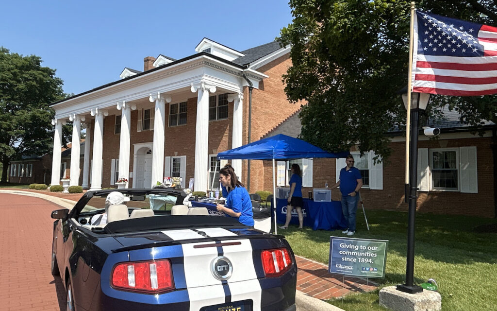 Gleaner Life Insurance Society’s annual flag exchange took place on June 11.