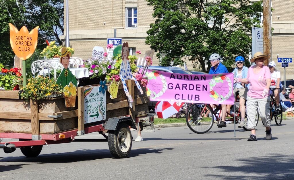 The Adrian Garden Club.