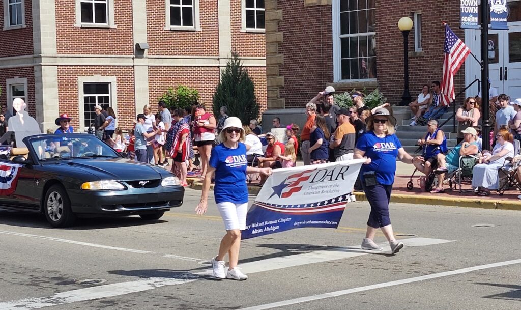 The Lucy Wolcott Barnum Chapter of Daughters of the American Revolution.