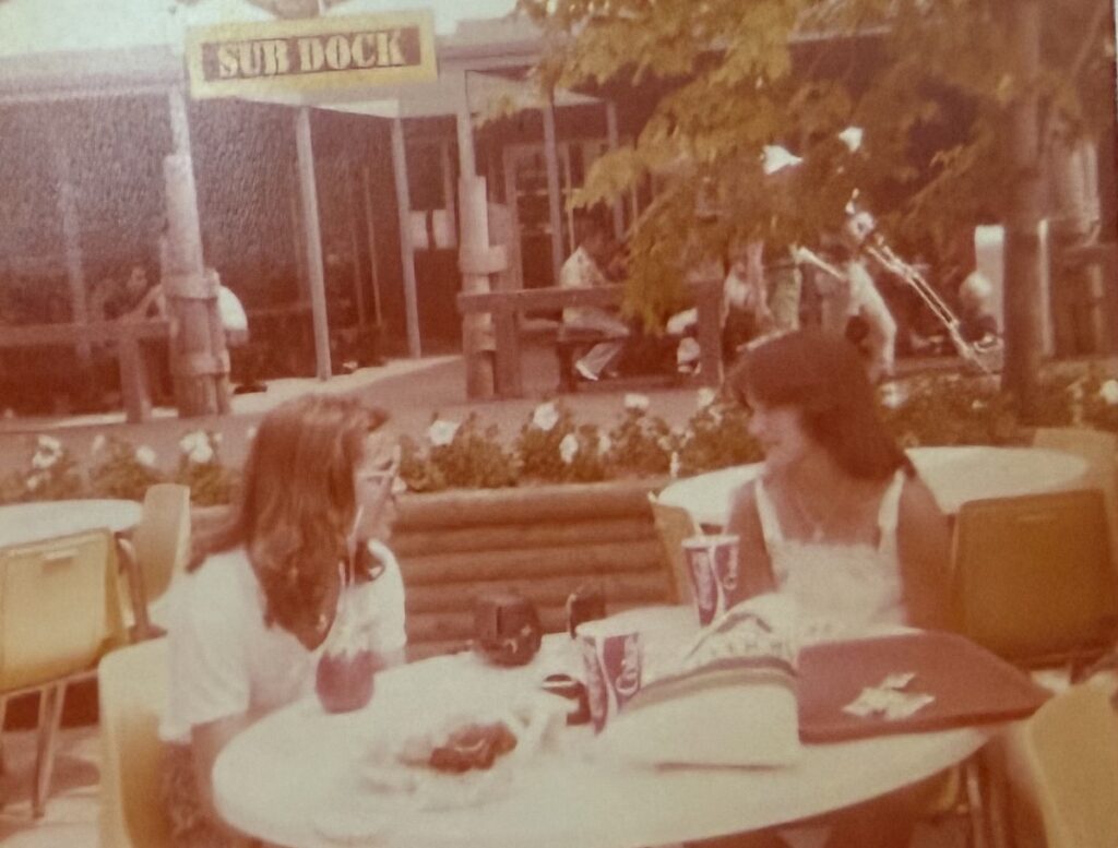 The pen pals in 1979.