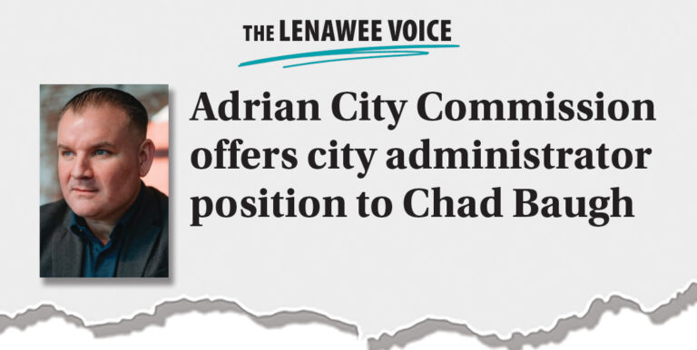 Commission offers Adrian city administrator role to Chad Baugh