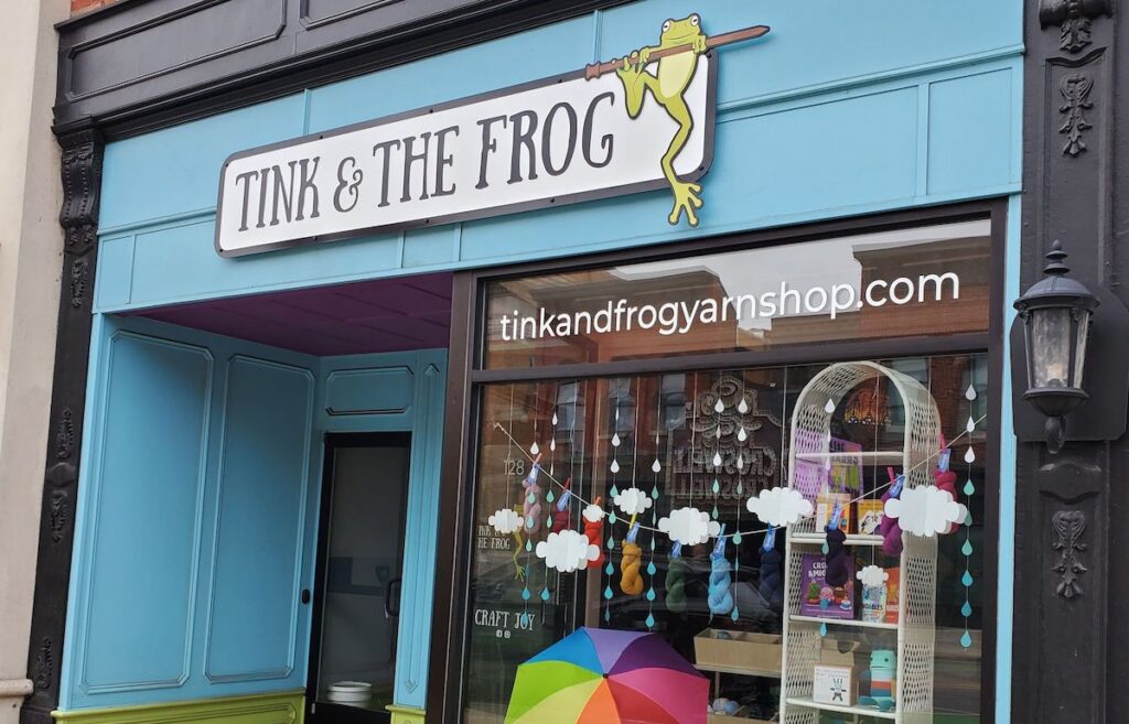 Tink & the Frog is at 128 E. Maumee St. in downtown Adrian.