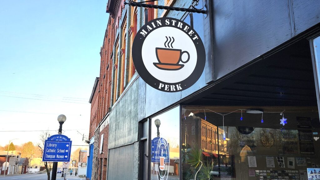 Main Street Perk in Hudson will host Breakfast with a Farmer on April 4.