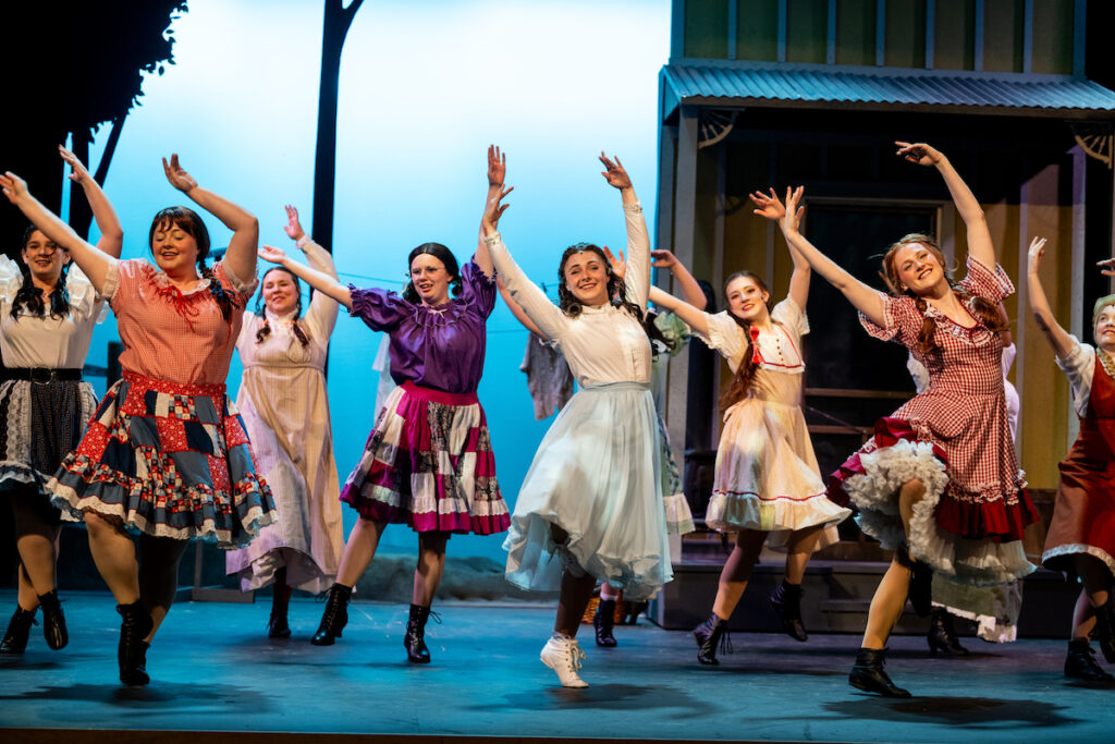Alumni Weekend events at Siena Heights University included the final Theatre Siena production, “Oklahoma!” (Photo by Laura Harvey for Siena Heights University)