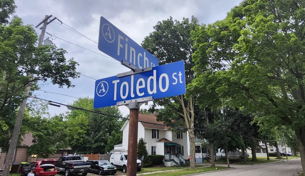 Finch Street in Adrian is one of the city streets scheduled for surface work in July.