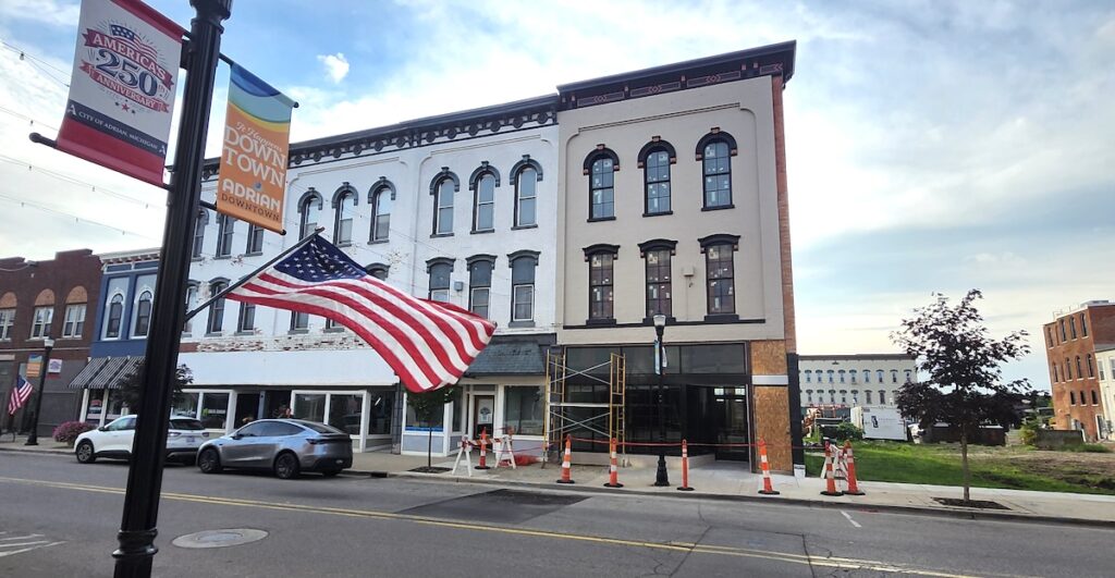 An Obsolete Property Rehabilitation Exemption certificate has been approved for 122 S. Main St., Adrian.