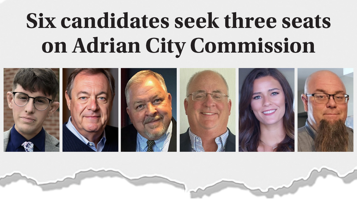 Six candidates running for three city commission seats - The Lenawee Voice