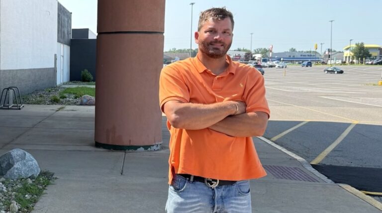 Developer Mike Howard is pictured at the Adrian Mall, which he is working to rehabilitate and turn into a viable commercial center again. (Photo by Renee Lapham Collins)
